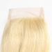 SeraphicWig 10" Silky Straight Brazilian Virgin Human Hair Lace Closure Colour #613 Light Blonde Swiss Lace Free Part Hair Weft With Baby Hair 10 inch - Buy Online on GoSupps.com