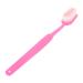 Toyvian Requisites Comedy Party Gifts Huge toothbrush he brushes for Halloween e toothbrush support over toy novelty Jumbo-toothbrush Decor Huge medium flocking accessories pink 1 piece (1 Pack)