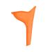Portable Urinals Pee Funnel for Women Standing Piss Female Urinal Funnel for Travel Femme Urinating Device Portable Toilet Emergency Camping for Men Women (Color : Orange 1pc)