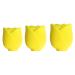 Ymiko Makeup Brush Holder Reusable Brush Cover Organizer Essential for Keeping Brushes Extend Brush (yellow)
