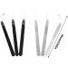 Dajidafu Tweezers Antistatic Angle Head Wear-Resistant Ceramics Interchangeable Tools Anti Slip Handle Lightweight Balance Forceps Small Bend End White White Small Bend End - Buy Online on GoSupps.com