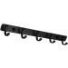Alipis 3 Pcs Wall Mounted Clothes Hanger Towel Hanger Door Hanger Hook Coat Hanger Handbag 36X3CMx3pcs Blackx3pcs - Buy Online on GoSupps.com