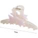 Vctitil Five-pointed Star Acrylic Hair Claws Hair Clips Ponytail Holders Shark Clip Barrettes Hair Accessories for Women Girl Thin Thick Hair(grey) - Buy Online on GoSupps.com