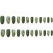 Press on Nails False Nails Fingernail Green Blooming Long Type 24 Pcs Artificial Finger Acrylic Nail Kit Manicure Kit for Women Fake Nails Short - Buy Online on GoSupps.com
