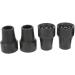 4 Pieces Ferrules Rubber Pads Cane Crutch Anti Slip Bottom End Pads Black 19mm - Buy Online on GoSupps.com
