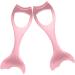 Healeved 4 Pcs Mascara Brush Massaging Eye Mask Lash Mascara Eyeshadow Eyeliner Guide Pink - Buy Online on GoSupps.com