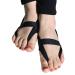 Ashipita SportsLine - fashionable foot sling for cold feet circulatory disorders heel spurs hallux valgus DFS Black M