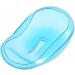Clear Silicone Ear Cover Hair Color Shield - Blue | Ear Manhole Shield for Hair Dyes, Shower, Bathing - Buy Online on GoSupps.com