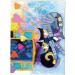 Fridolin glasses cleaning cloth Rosina Wachtmeister-Flying Hearts fabric colorful 18x12.5x1 cm
