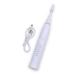 Travel Toothbrushes 6 Soft Toothbrush Kids Electric Dentist Brush Vibration Kids Tooth Brush Tooth Brush for Kids Adjust Battery White Child Kids Toothbrushes 1 Count (Pack of 1) White