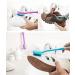 Home Shoes Brushes 1Pc Multipurpose Long Handle Shoes Cleaning Brush Household Items Soft Hair Shoes Brush Multi-Head Brush Household Cleaning Bathroom Tool Brush(Purple Color) - Buy Online on GoSupps.com