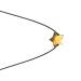 Oralgo's light choker necklace star trailer necklace versatile collar jewelry alloy material suitable for every occasion metal