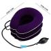 Nakeheah Inflatable Neck Tension Device - Adjustable Cervical Massage for Pain Relief | Foldable & Portable - Ideal for Neck Shoulder & Back Relief - Buy Online on GoSupps.com
