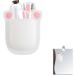 Buy Lemon Silicone Bathroom Storage Holder with Suction Cup - Organizer for Toothbrush Razor and Comb - White - Buy Online on GoSupps.com