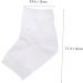2 Pairs Heel Sleeves Protectors Gel Heel Sleeves Anti Cracked feet Men and Women White Sock - Buy Online on GoSupps.com