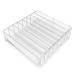 Jojomis 2X Acrylic 8 Slots Eyeshadow Blush Compact Powder Organizer Display Stand