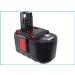 Replacement Battery for 11524 12524 125-24 12524-03 13624 13624-2G 1645 1645-24 1645B-24 1645K-24 1660 1660K-24 fits 2 607 335 268 2 607 335 279 Ni-MH 1500mAh