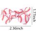Sport Hair Clips for Girls Football Rugby Hair Barrettes for Women Sports-Themed Party Hair Accessories for Daughter Baseball Hairpin Bowknot Clip for Teen Girls Bow Barrette Set 3 Pairs - Buy Online on GoSupps.com