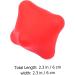 Ultechnovo 2-Pack Silicone Hand Exercise Power Balls for Rehabilitation - Decompression & Massage Toy - 6x6cm Red - Buy Online on GoSupps.com