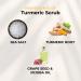 Turmeric Brightening Scrub | Exfoliating Body Scrub with Sea Salt | for Inner Thighs, Bikini Area & Underarms | Hyperpigmentation Treatment | Natural Ingredients for Radiant Skin - Buy Online on GoSupps.com