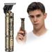 Hair Clippers for Men Professional Electric Haircut Kit Gold Zero Gapped Beard Trimmer Cordless Rechargeable T-Bladeds Outliner Grooming Baldheaded Clipper T-Blade Quiet Hair clipper - Buy Online on GoSupps.com