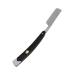 Straight razor vintage men's razor razor blade folding rasis folding knife manual razor razor- men razor manual razor man handbook ebony black m