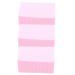 VINTORKY 3 Nail Remover Cotton Lashes Glue Nail Wraps Pad Nail Art Gel Nail Removal Pads Eyelash Nail Gel Polish Manicure Remover Wipe Cleaning Wipe Hard Natural Cotton Fiber Pink