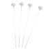 ZUNOXAZ 4pcs Handle Ear Tools Gentle Ear Cleaning Sticks Goose for Family Travel
