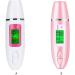 twcrvil LCD Digital Skin Oil Moisture Tester Battery Operated Facial Care Detector Portable Home Beauty Device for Women Pink - Buy Online on GoSupps.com
