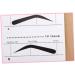 Beavorty 30 Pcs eye brow stencils on Eyebrow template shaping tools eyebrow card eyebrow trimming set - Buy Online on GoSupps.com
