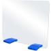 AFH T-Mirror Premium - Medium 49.5x38.5 cm Mirror with Blue Feet & Picture Cards | Includes Carrying Bag - International Shipping Available - Buy Online on GoSupps.com
