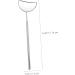 DOITOOL Handheld Makeup Mirror - Crescent Moon Eyelash Tool for Beauty & Lash Extensions - Stainless Steel Cosmetic Mirror - Buy Online on GoSupps.com