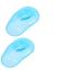 1 Pair of Clear Silicone Ear Cover Hair Color Shield Fashion Ear Manhole Shield Coloring Earmuff for Hair Dyes  Shower  Bathing Blue