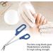 Sandbros Extra Long Thick Toe Nail Scissors Clippers Cutters Chiropody Podiatry 8"-Nail Scissors - Long Handled Sharp Nail Clippers Cutters for Fingernail & Toenail - Buy Online on GoSupps.com
