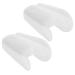 Silicone Gel Hammer Overlapping Toe Separator Toe Toe Separator Silicone Bunion Corrector Gel Hallux Valgus Separator Hammer Toe Separator Toe Spacers Pads for Realign Crooked Toes Foot Care(S)