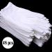 48 Pcs (24 pairs) White Cotton Gloves for Dry Hand Moisturizing Cosmetic Eczema Hand Spa and Coin Jewelry Inspection checking gloves Serving Gloves Stretchable Lining Gloves Moisturizing Gloves - Buy Online on GoSupps.com