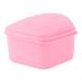 Exceart Prosthesis Brush and 4-Part Bath Box | Dental Prosthesis Cleaning Container for False Teeth - Yellow Blue White Pink - Buy Online on GoSupps.com
