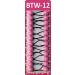 Tara Girls Twinbead Multi Cute Design Ponytail Elastics Selection Medium size (BTW-12)