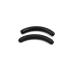 uxcell 50pcs Black Soft Rubber Eyelash Curler Refill Pads | Ladies Cosmetic Makeup Accessories - International Shipping Available - Buy Online on GoSupps.com