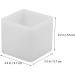 STOBOK 12 Pcs Soap Molds Silicone Square Mold Silicone Molds Jewelry Coaster Mold Silicone Casting Mold Dolls Heads for Crafts Diamond Resin Mold Resin Molds White Crystal Suite Whitex3pcs Mx3pcs - Buy Online on GoSupps.com