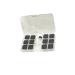 JECOMPRIS suitcase contact lens container contact tweezers eye contact case lens push-type mussel shell contact lens care container lensetui black 15.8*9.5cm