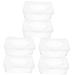 Hoement 6 STK Box for Baby towels Wiping Donation Children's Room Disposable for travel towels holder for baby diaper towels reusable wiping holder disposable cloths travel rod rats filling transparentx3st 19.5x12.5cmx3pcs