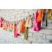 Binpeng 9.8in Blue Tissue Paper Tassel DIY Hanging Decorations - 20PCS 25cm Blue Garland for Party, Wedding, Baby Shower - Buy Online on GoSupps.com