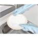 ESASAM Cleaning Gloves Silicone Dishwashing Gloves Household Kitchen Blue Green (15.5 * 34.5cm) Multifunctional Durable Thick Housework Gloves - Buy Online on GoSupps.com