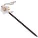 Mobestech Pearl Wood Hairpin Flower Pearl Hairpin Pearl Hair Stick Ancient Style Hair Stick Floral Hair Hairpin Wood Hair Stick Vintage Hair Stick Fork Pen Chinese Style Wooden Hair Pin Miss