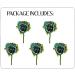 SHREEMEE Women Attractive Royal Look Artificial Rose Flower Bridal Wedding Hair Accessories/Hair Pins/Juda Pins for Women and Girls- Torquoise - Buy Online on GoSupps.com