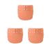 3 set adult cloth diapers adult diapers reusably exhausted against incontinence orange 72-92 cm 3 set of (orange 72-92 cm)