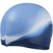 SPEEDO Multicoloured Silicone Cap - Blue/White | International Shipping Available - Buy Online on GoSupps.com