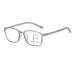 Iynwbjts ultra-light tr90 multifocus-reading glasses for the long-distance and close range fashionable reading glasses anti-blue light reading zoom (color: gray frame (Multi Focus) size: 3.50) 3.50 gray frame (multi focus))