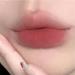 BADALO Velvet Mist Water Mist Lip Mud Soft Silky Matte Matte Vegan White NonStick Lip Gloss Lip Glaze Lipstick Color 2Peach Blossom Bean Paste - Buy Online on GoSupps.com